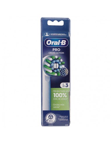 RECAMBIOS CEPILLO ORAL-B CROSSACTION 3 UNIDADES