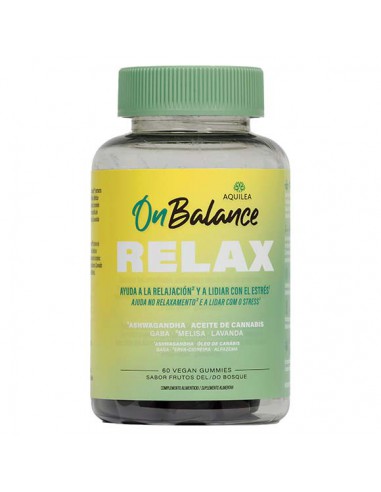 AQUILEA ONBALANCE RELAX 60 GOMINOLAS SABOR FRUTO