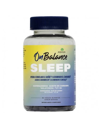 AQUILEA ONBALANCE SLEEP 60 GOMINOLAS SABOR BANAN