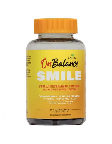 AQUILEA ONBALANCE SMILE 60 GOMINOLAS SABOR CITRI