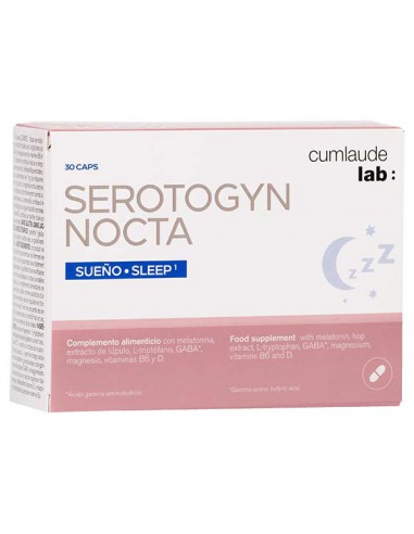 CUMLAUDE LAB: SEROTOGYN NOCTA 30 CAPSULAS