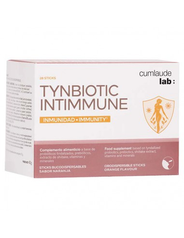 CUMLAUDE LAB: TYNBIOTIC INTIMMUNE 28 STICKS BUCO