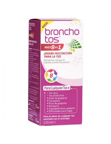 BRONCHOTOS MAX 8 EN 1 1 FRASCO 120 ML