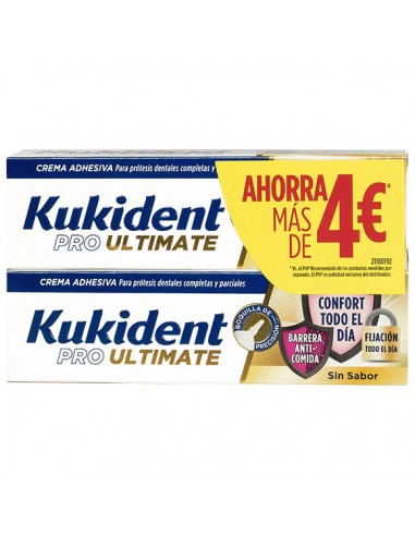 KUKIDENT PRO ULTIMATE 2 TUBOS 40 G SIN SABOR