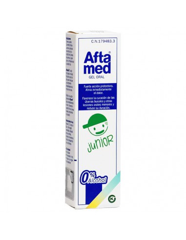 AFTAMED JUNIOR GEL ORAL 1 ENVASE 15 ML