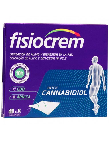 FISIOCREM PARCHE CANNABIDIOL 10 UNIDADES