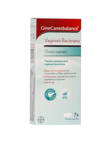 GINECANESBALANCE 7 OVULOS VAGINALES