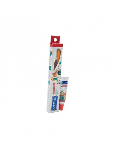 CEPILLO DENTAL VITIS JUNIOR+ GEL DENTAL