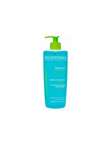 SEBIUM GEL MOUSSANT BIODERMA 500 ML