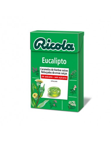 RICOLA CARAMELOS CAJA EUCALIPTUS 50 G